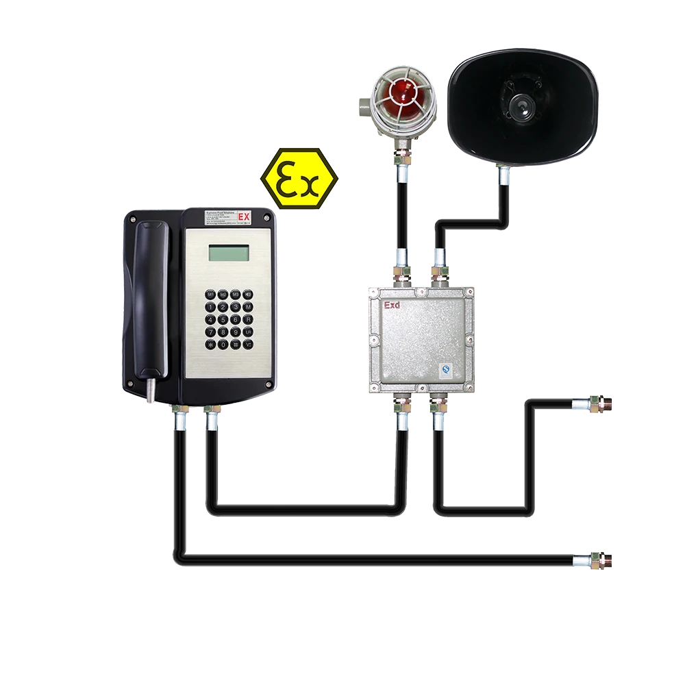 ATEX and IECEx Zone 1 & 2, Touch-Tone Explosion Proof Telephone ATEX and IECEx Zone 1 & 2, Touch-Tone Explosion Proof Telephone