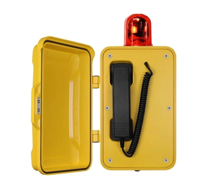 	Hotline Weatherproof Telephone With Light JR101-CB-L