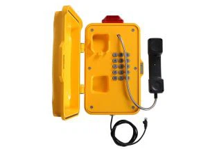 Anti-vandalový telefon odolný proti povětrnostním vlivům JR101-FK-L-VoIP