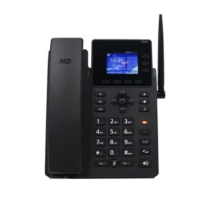 Bezdrátová síť SIP/4G/WiFi Stolní telefon s pevnou linkou