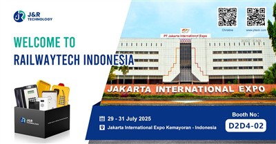 J&R vás zve, abyste prozkoumali průmyslové hranice na RailwayTech Indonesia 2025